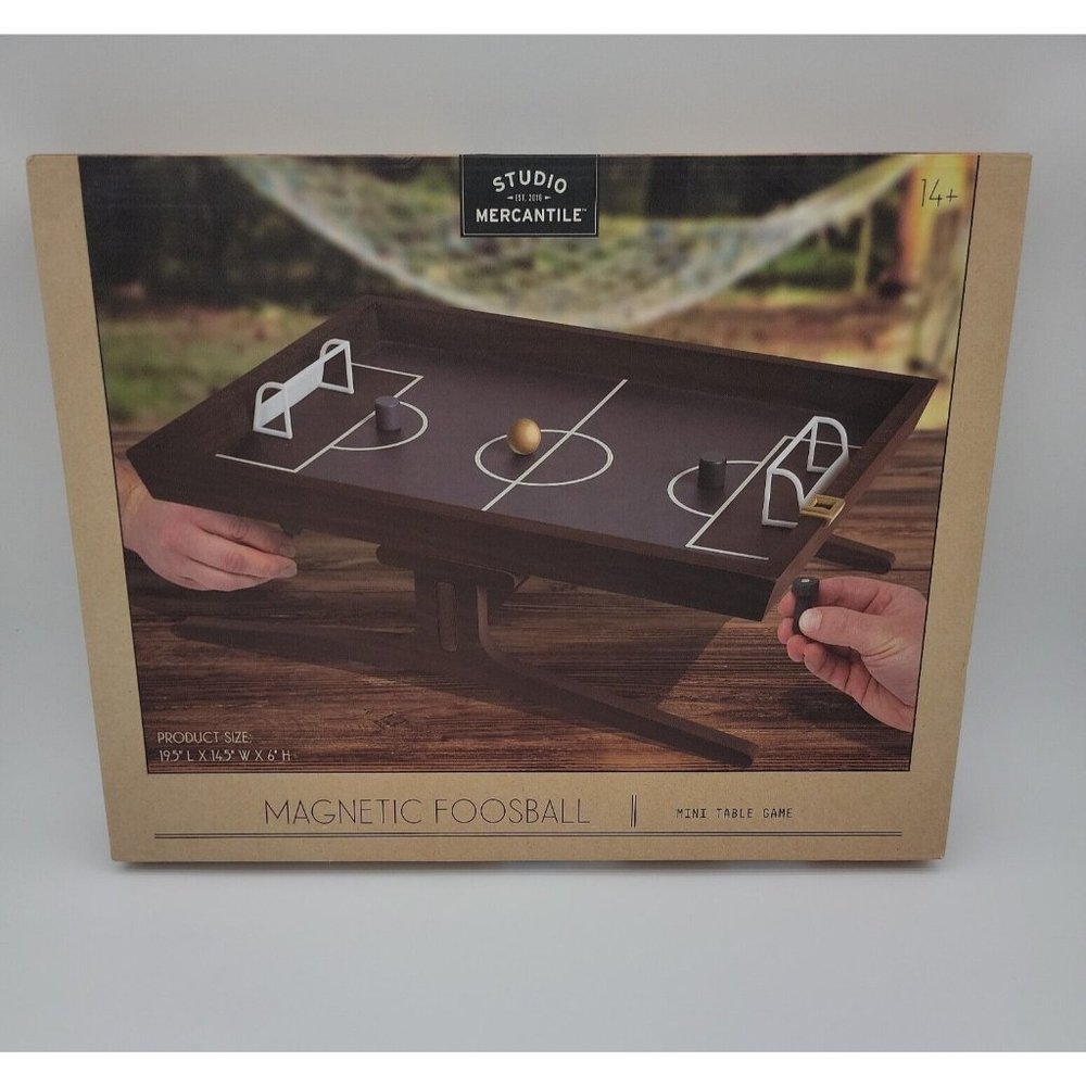 Studio Mercantile Game Table Top Magnetic Foosball